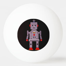 Robby the Robot Ping Pong Ball Tischtennisball