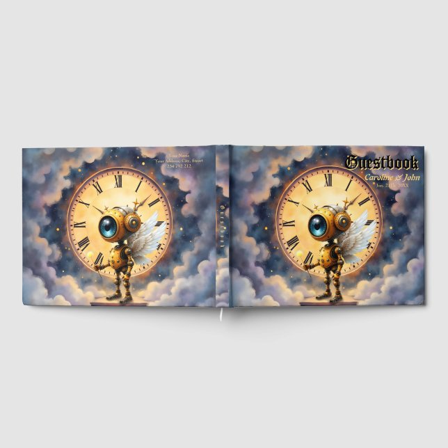 Robby the Winged Timekeeper – Wings of Time Series Gästebuch (Voll)