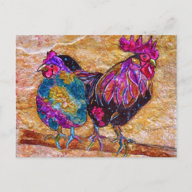 Robby und Esmerelda Postkarte (Vorderseite)