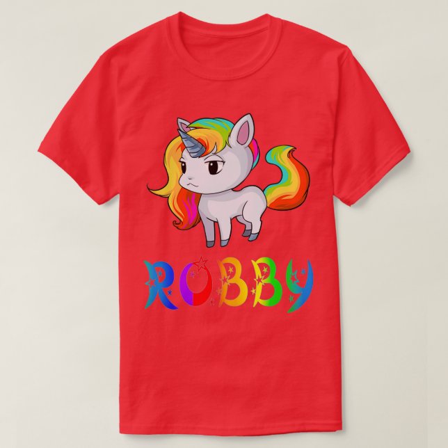 Robby Unicorn T-Shirt (Design vorne)