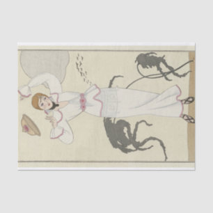 Robe de Drap Blank 1912 von George Barbier Seidenpapier