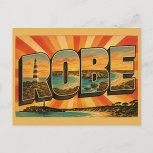 Robe South Australia Küsten-Erbe-Dorf Kunst Postkarte