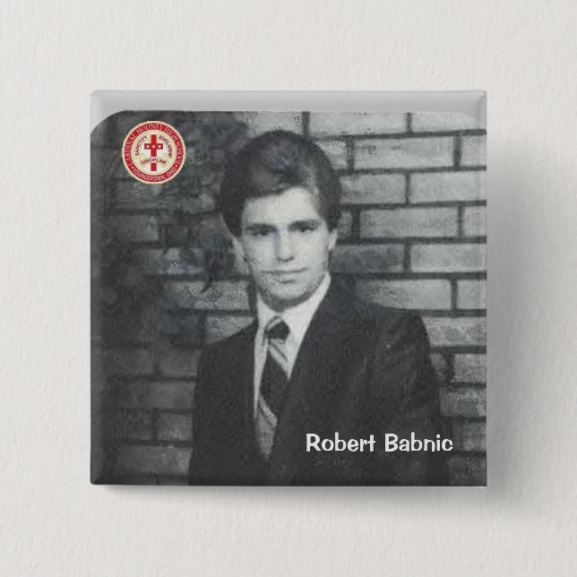 Robert Babnic Button (Vorderseite)
