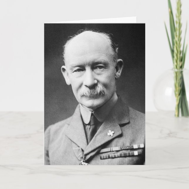 Robert Baden-Powell Karte (Vorderseite)