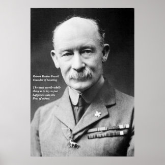 Robert Baden-Powell Poster