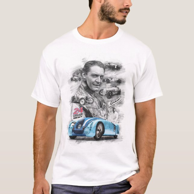 Robert Benoist T-Shirt (Vorderseite)