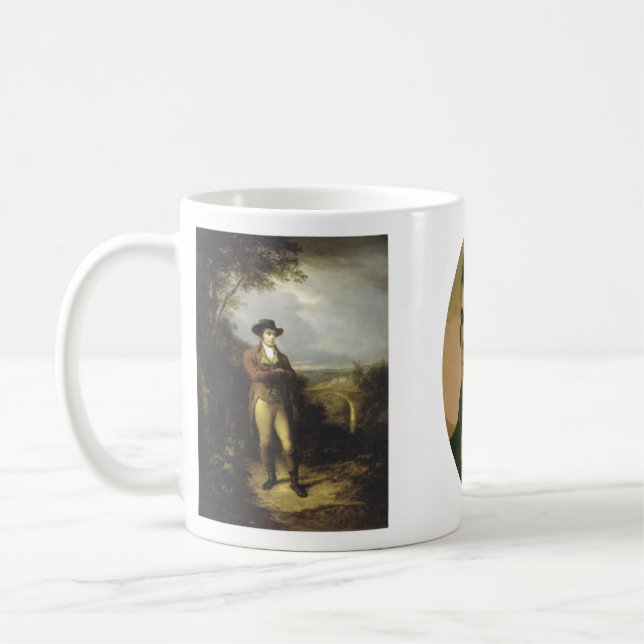 Robert brennt Geschenk-Tasse Tasse (Links)