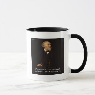 Robert Browning Berühmtes Zitat zur Mutterschaft Tasse