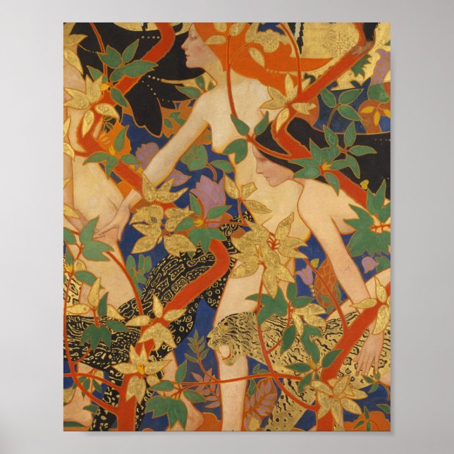 Robert Burns - Die Jagd (Diana und ihre Nymphen) Poster (Vorne)