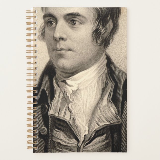 Robert Burns Portrait Planer (Vorderseite)