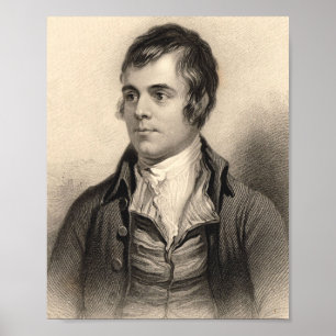 Robert Burns Portrait Poster