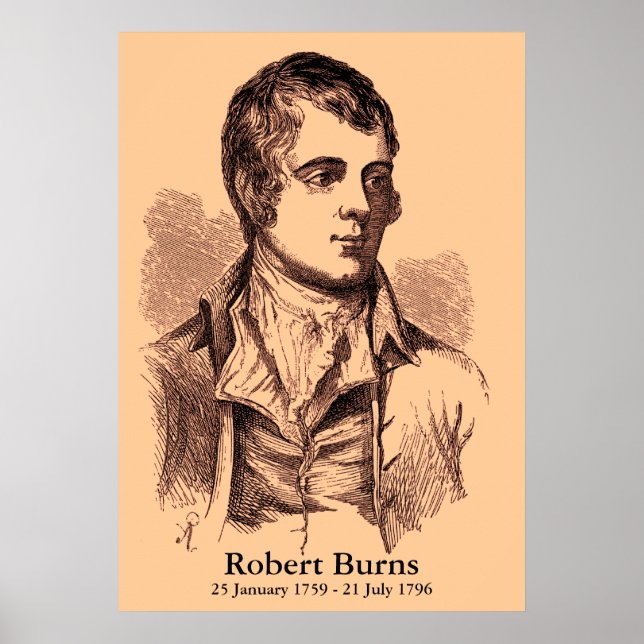Robert Burns Poster (Vorne)