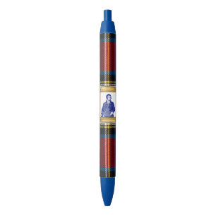 Robert Burns Royal Stewart Rotkariert Blau Kugelschreiber