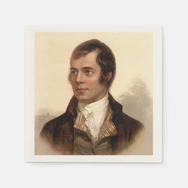 Robert Burns Scottish Dream Napkins Serviette (Vorderseite)