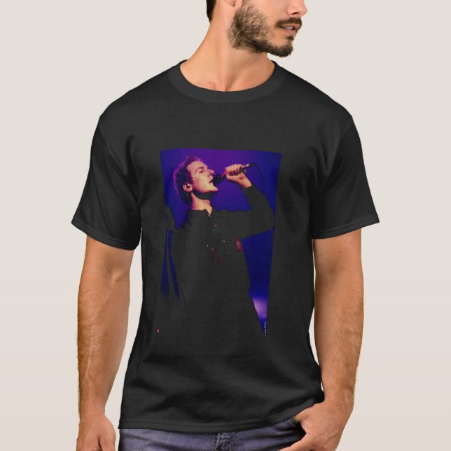 Robert Del Naja von massivem Angriff von Andy Will T-Shirt (Vorderseite)