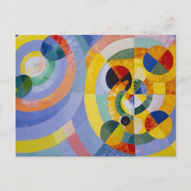 Robert Delaulay - Circular Forms Postkarte (Vorderseite)