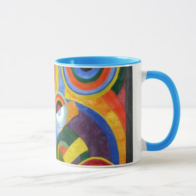 Robert Delaunay Art: Rhythmus Tasse (Rechts)