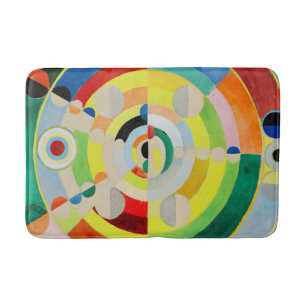 Robert Delaunay Disk Relief Badematte