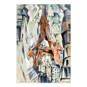 Robert Delaunay Eiffel Tower Fotodruck