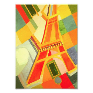Robert Delaunay Eiffel Tower Print Fotodruck