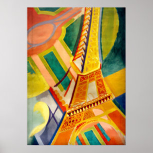 Robert Delaunay - Eiffelturm Poster