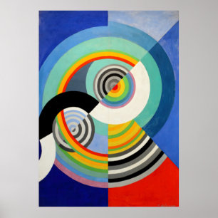 Robert Delaunay - Rythme n° 3 Poster