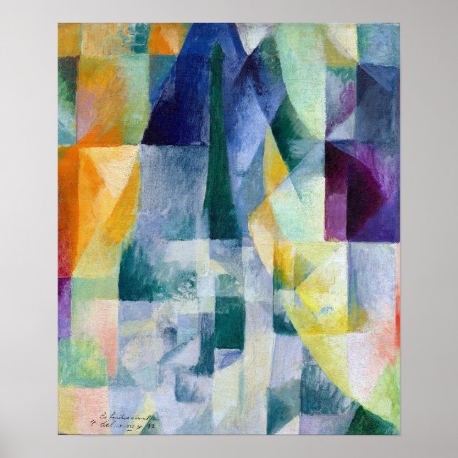 Robert Delaunay Simultanes Windows Poster (Vorne)