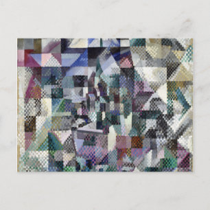 Robert Delaunay Window on City Postkarte