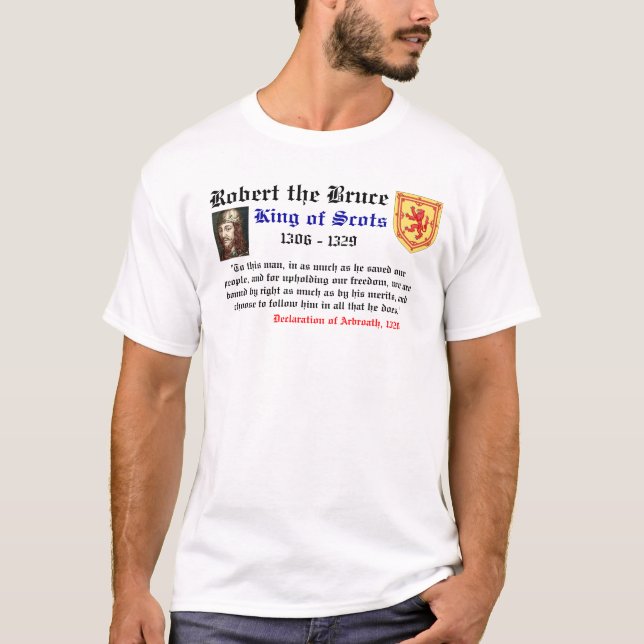 Robert der Bruce T-Shirt (Vorderseite)
