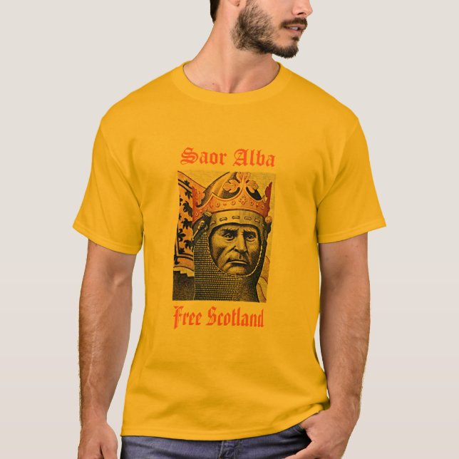 Robert die Bruce-Erklärung von Arbroath T - Shirt (Vorderseite)