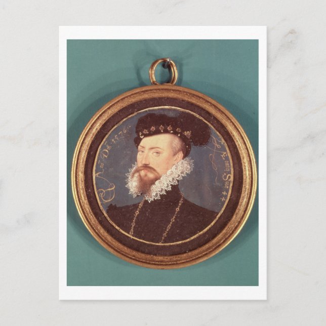 Robert Dudley, Earl of Leicester (c.1532-88) 1576 Postkarte (Vorderseite)