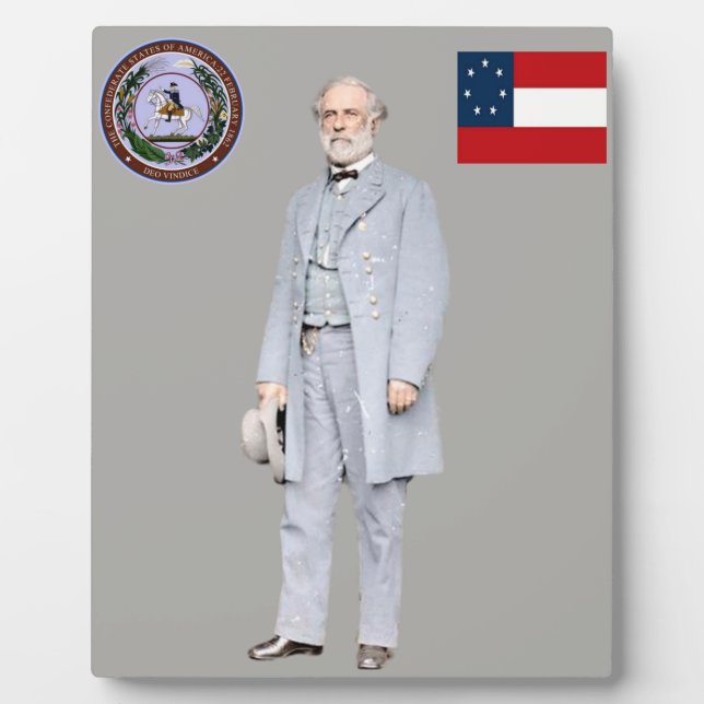 ROBERT E. LEE FOTOPLATTE (Vorderseite)