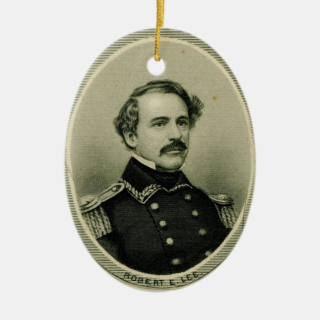 Robert E. Lee Keramik Ornament (Vorne)