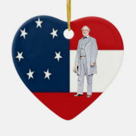 ROBERT E. LEE KERAMIK ORNAMENT