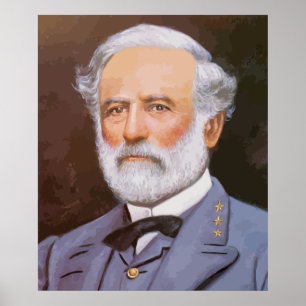 Robert E. Lee Malerei Poster