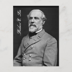 ROBERT E. Lee Postkarte
