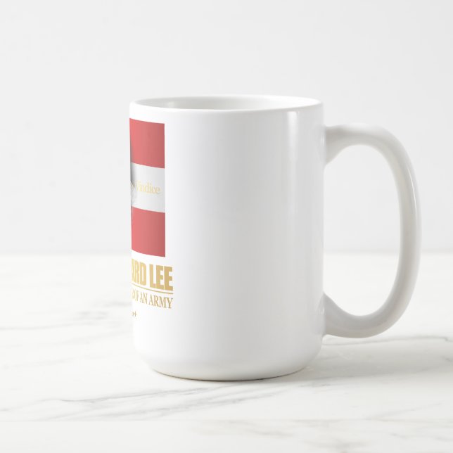 Robert E Lee (Südlicher Patriot) Kaffeetasse (Rechts)