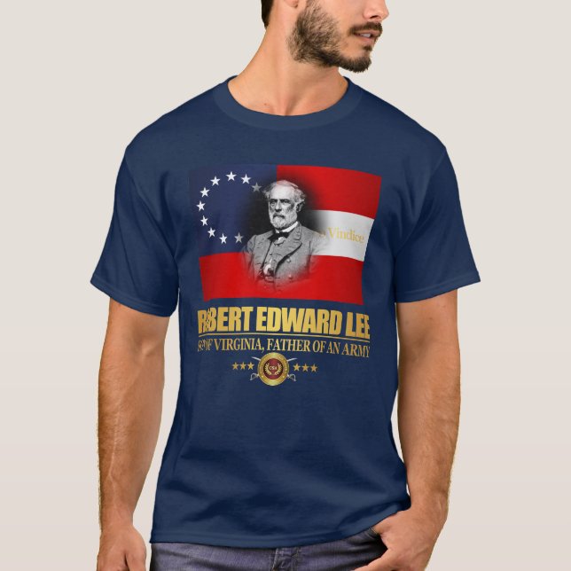 Robert E Lee (Südlicher Patriot) T-Shirt (Vorderseite)