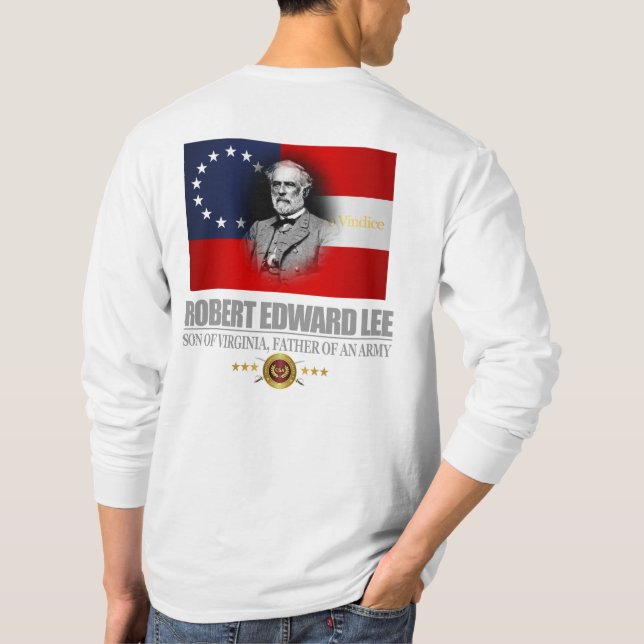 Robert E Lee (Südlicher Patriot) T-Shirt (Rückseite)