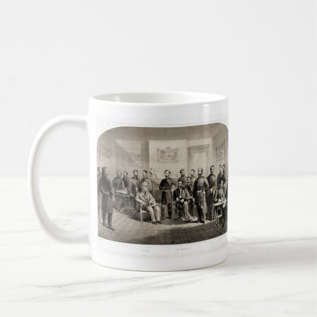 Robert E. Lee Surrenders Ulysses S. Grant Tasse (Links)