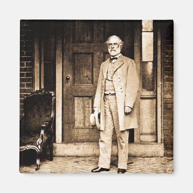 Robert E. Lee - Vintage Mathew Brady Magnet (Vorne)