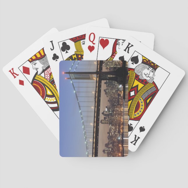 Robert F. Kennedy Bridge Spielkarten (Rückseite)