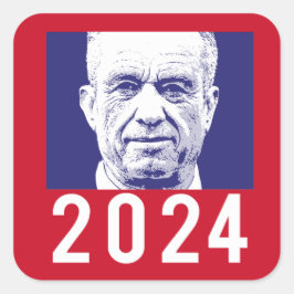 ROBERT F KENNEDY JR. 2024 QUADRATISCHER AUFKLEBER