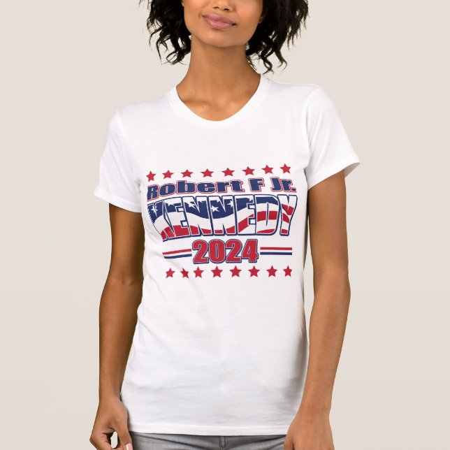 Robert F Kennedy JR für Präsident T-Shirt (Vorderseite)