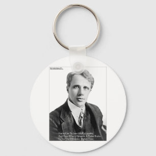 Robert Frost Loveble/Hateable Quote Geschenke & Ca Schlüsselanhänger