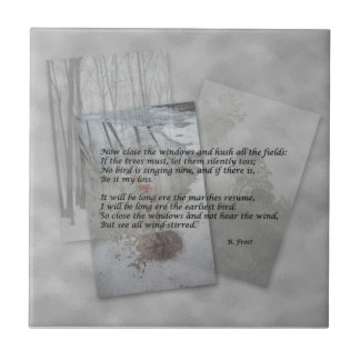Robert Frost-Poesie Fliese