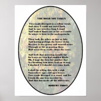 Robert Frost "The Road Not Taken"