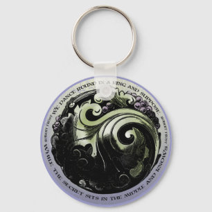 Robert Frost Verse Schlüsselanhänger