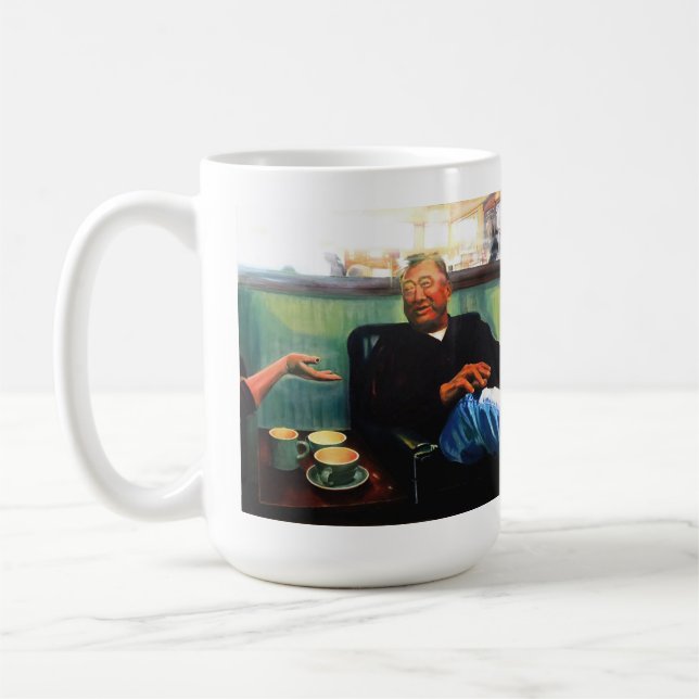 Robert Fukushima (Version 1), Zocalo-Kaffeehaus Kaffeetasse (Links)