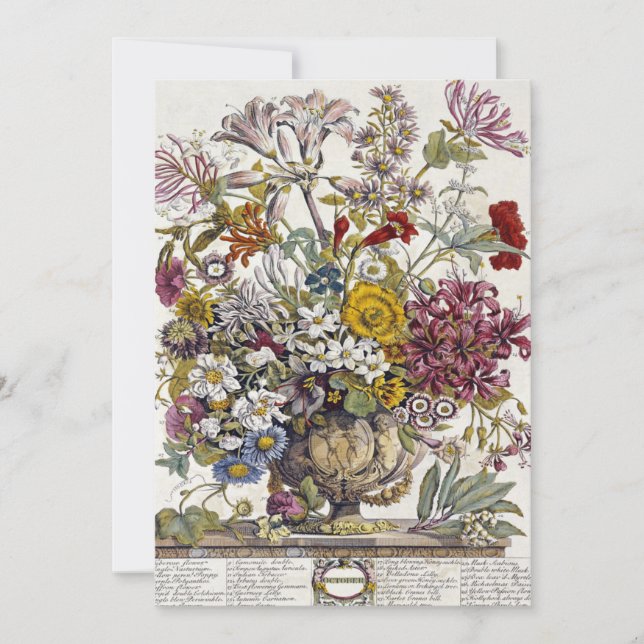 Robert Furber - Oktober - Zwölf Monate Einladung (Vorderseite)